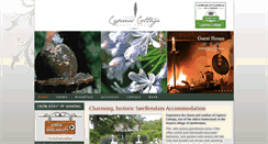 Desktop Screenshot of cypress-cottage.co.za